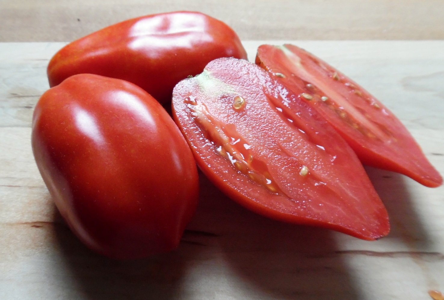 Tomates San Marzano idéales pour les conserves