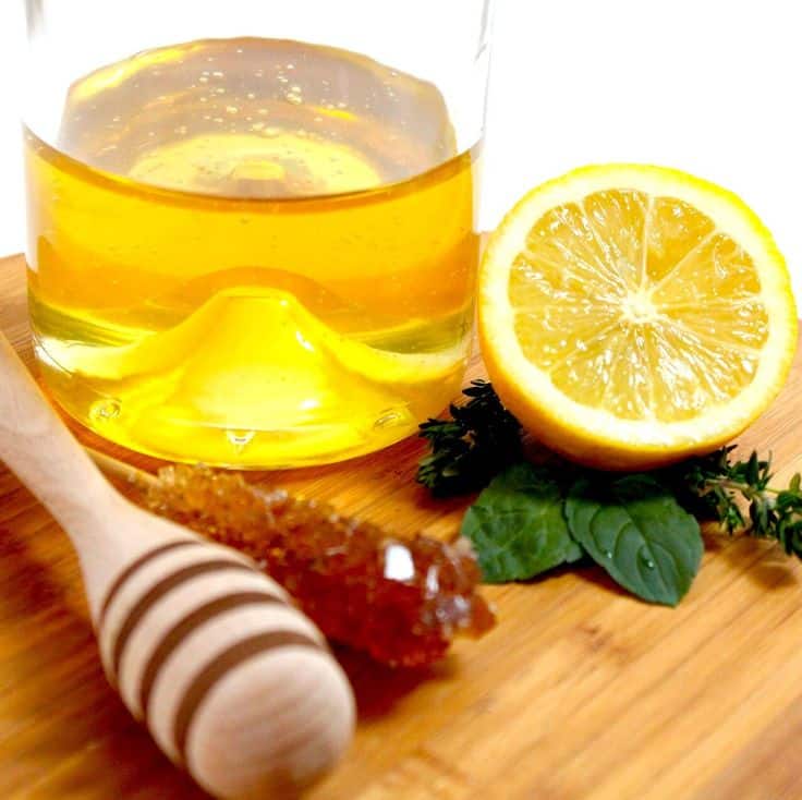 Recette santé à base d'huile d'olive, citron et miel
