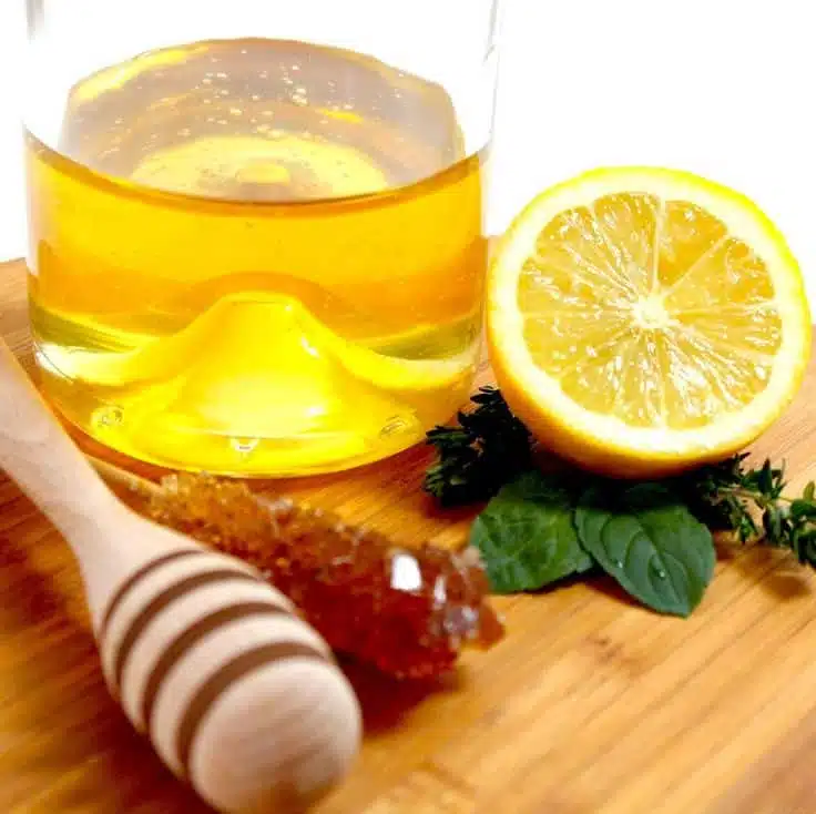 Recette santé à base d'huile d'olive, citron et miel