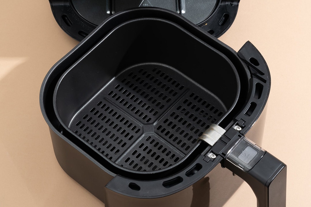 Airfryer en fonctionnement