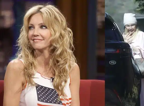 Heather Locklear en coulisses