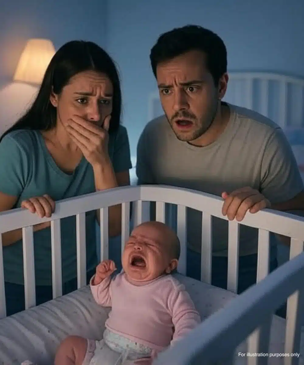 Bébé endormi dans son berceau