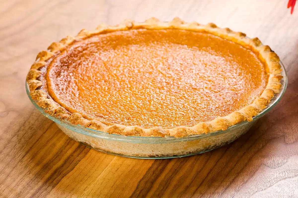 Tarte à la patate douce maison
