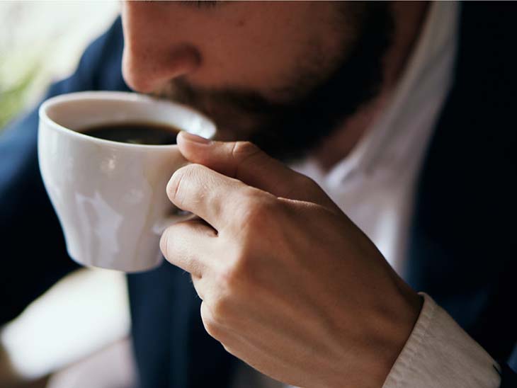 Boire du café - source : spm
