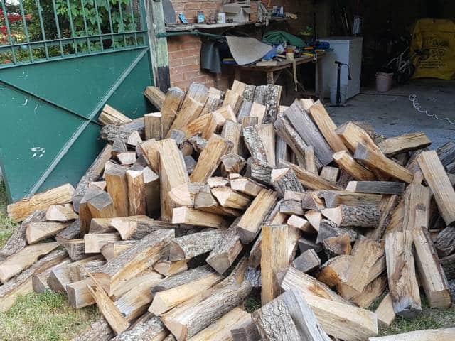 Stockage de bois potentiellement attractif