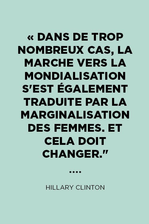 Citation de hilary clinton
