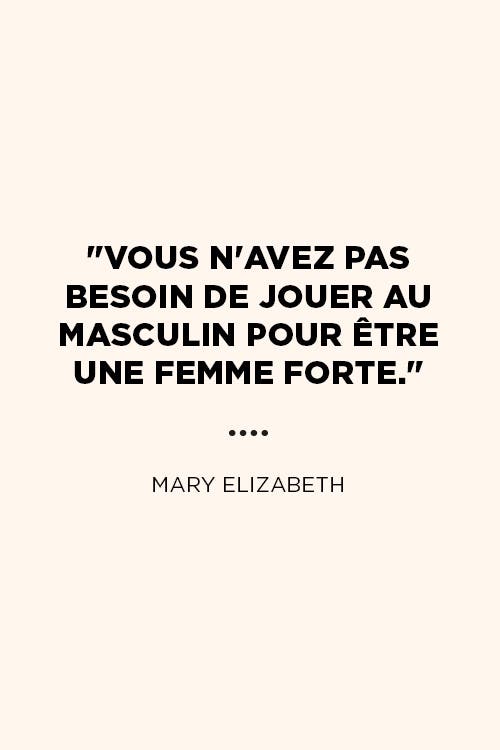 Citation de mary elizabeth