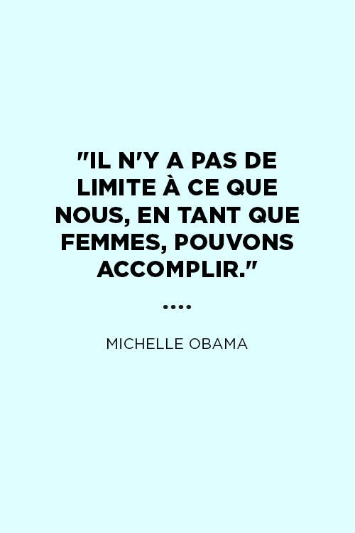 Citation de michelle obama