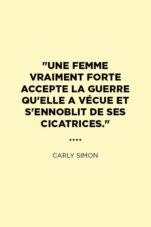 Citation de carly simon