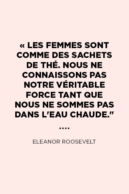 Citation de eleanor roosevelt