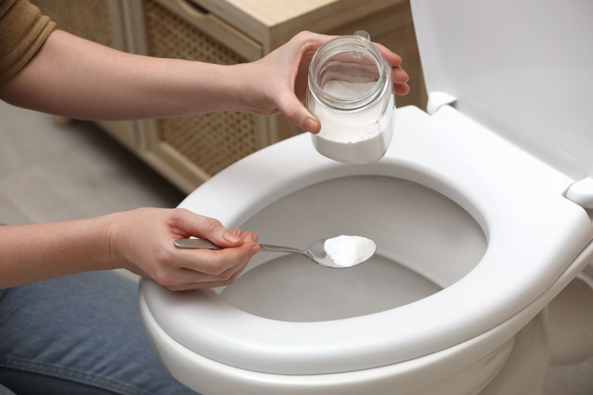 Nettoyage écologique des toilettes