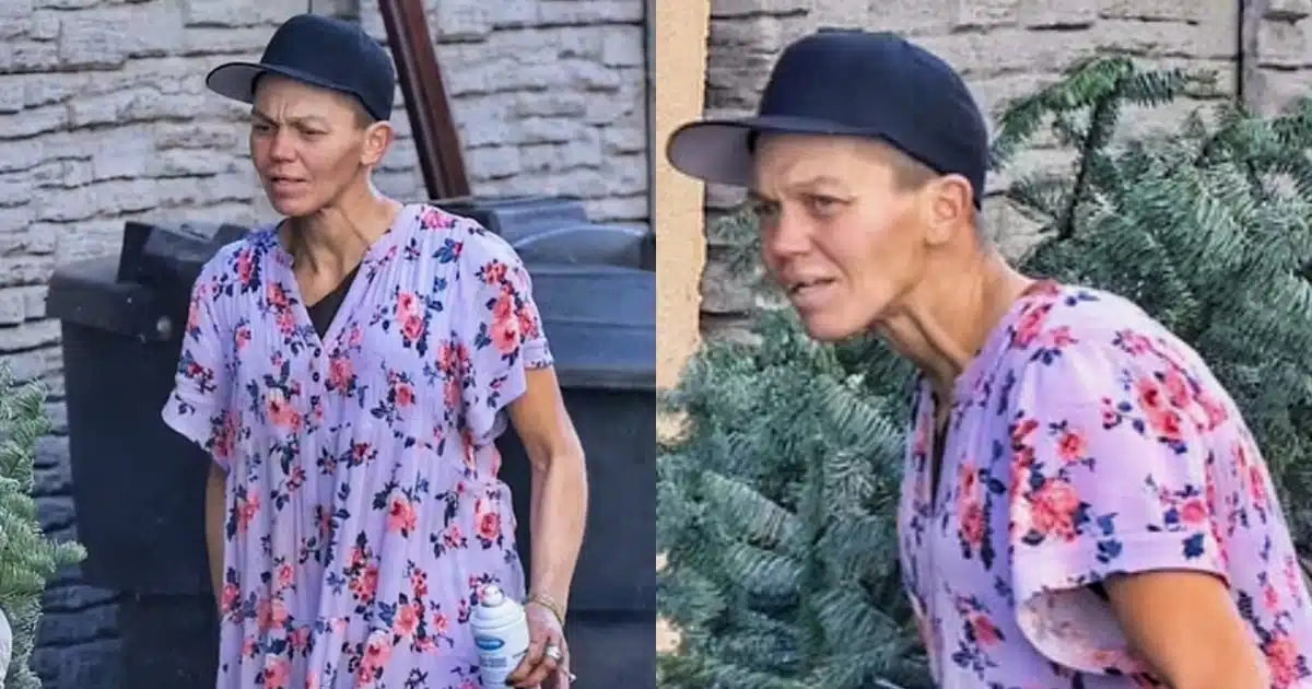 Collage montrant le contraste entre la vie passée et présente de Loni Willison