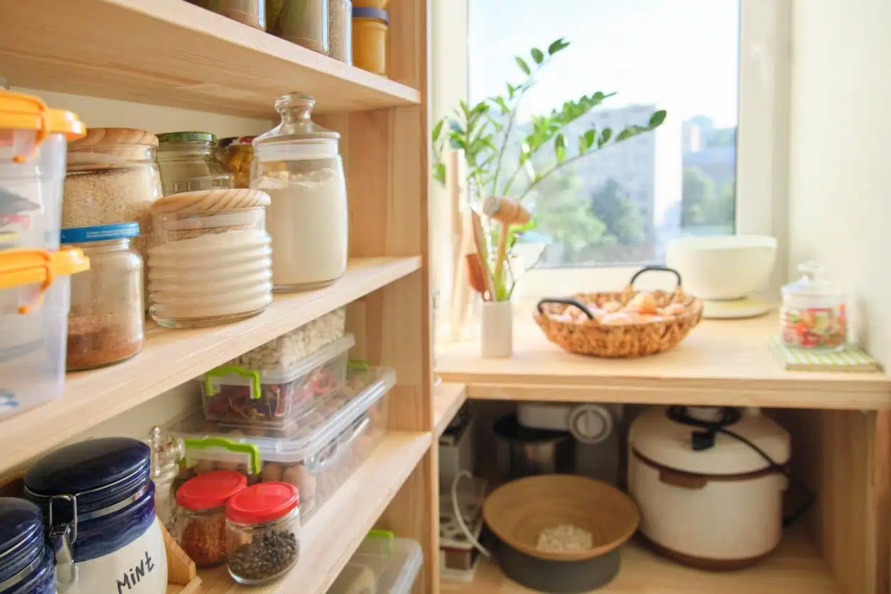 Nettoyage complet d'un garde-manger