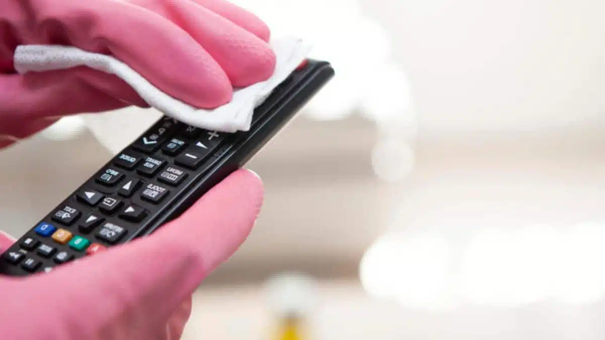 Nettoyage télécommande