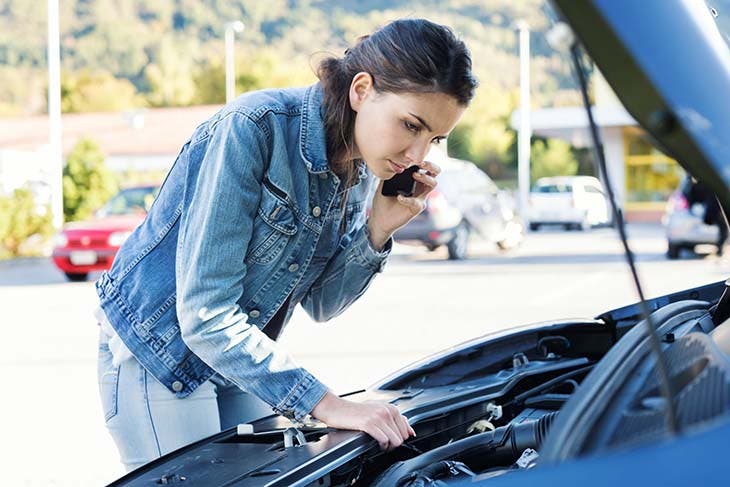 Un contrôle de voiture - source : spm
