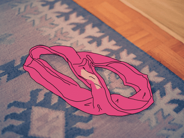 Illustration de sécrétions vaginales