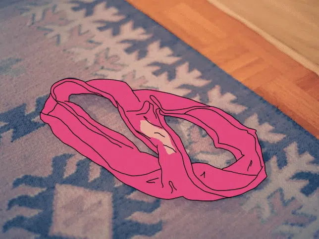 Illustration de sécrétions vaginales