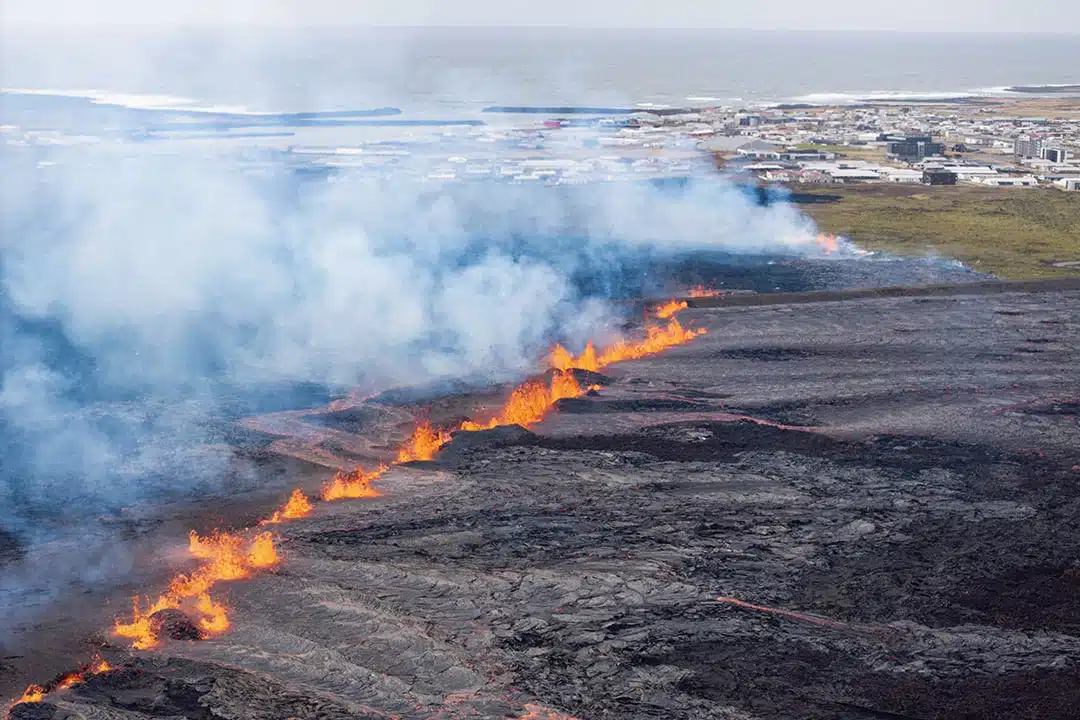 Éruption volcanique en Islande