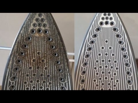 Pr&eacute;paration d'une p&acirc;te de nettoyage pour fer &agrave; repasser
