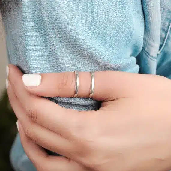 Bague de pouce style bohème pour femme