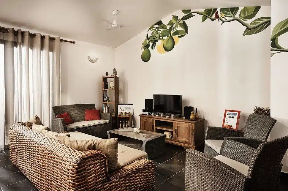 Décoration naturelle avec citron dans une chambre