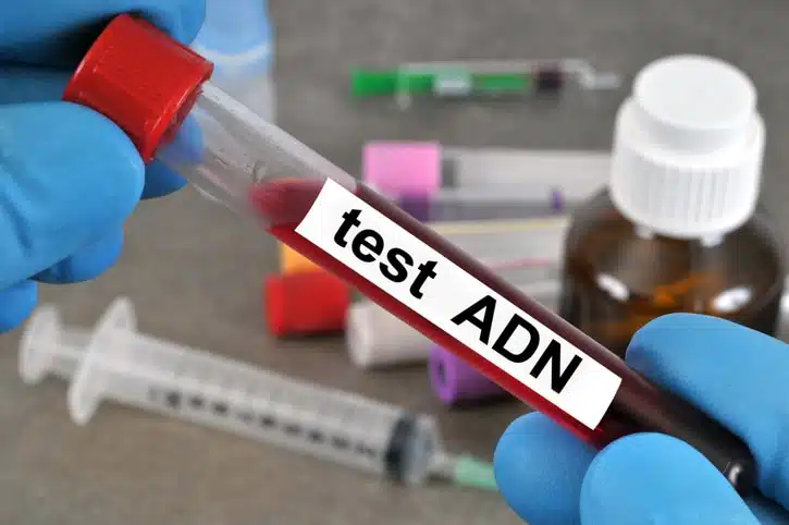 Résultats d'ADN