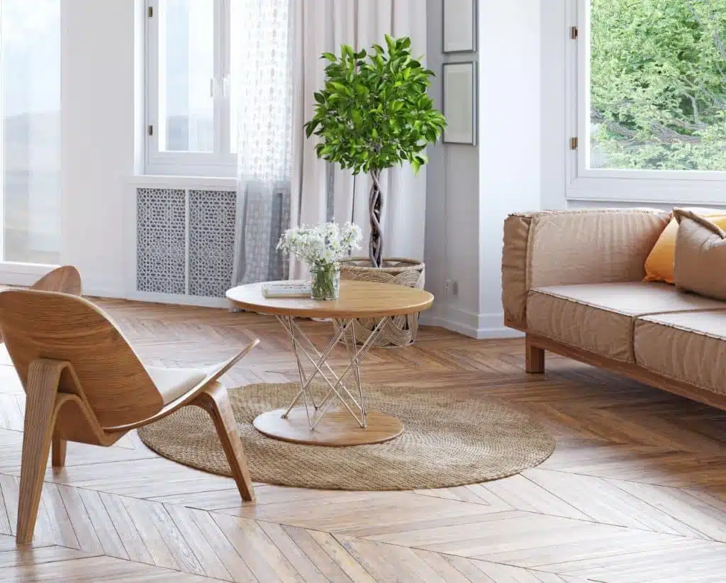 Intérieur épuré plus facile à entretenir