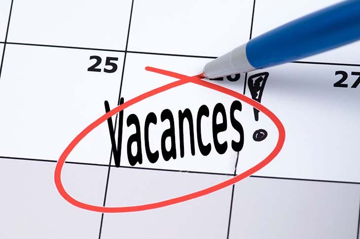 Les vacances - source : spm