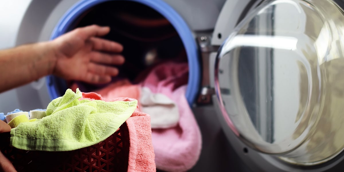 Pile de linge bien entretenu