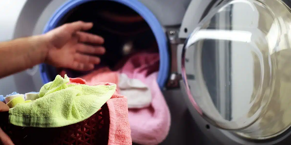 Pile de linge bien entretenu