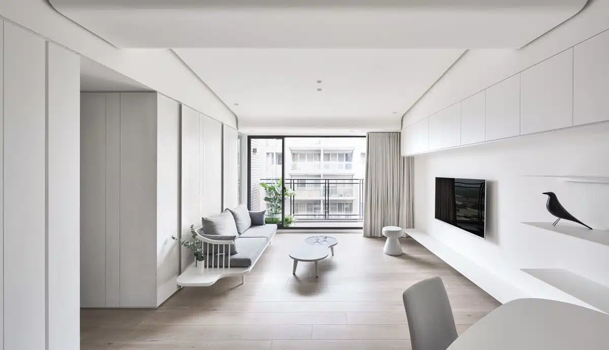 Intérieur épuré et harmonieux