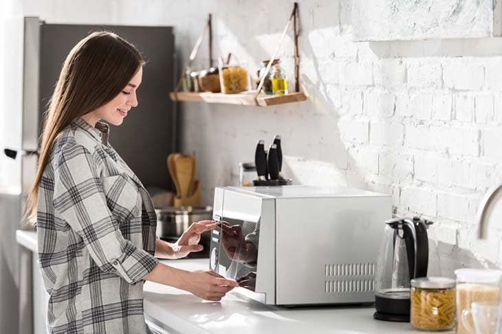 Réglage du micro-onde