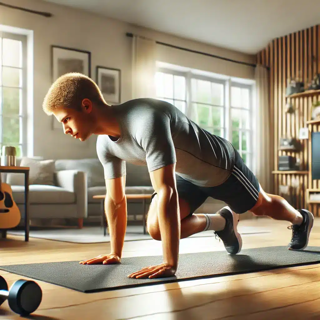 Exercice mountain climber