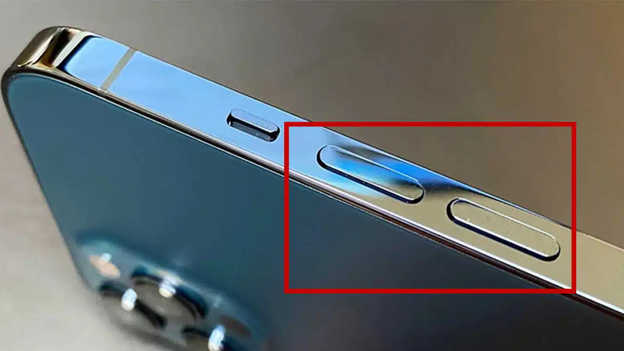 Interface d'urgence sur un smartphone avec les boutons de volume mis en avant