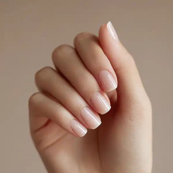 Mains féminines aux ongles soignés
