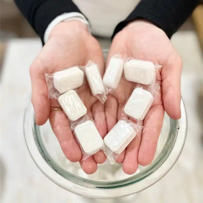 Tablettes hydrosolubles pour lave-vaisselle