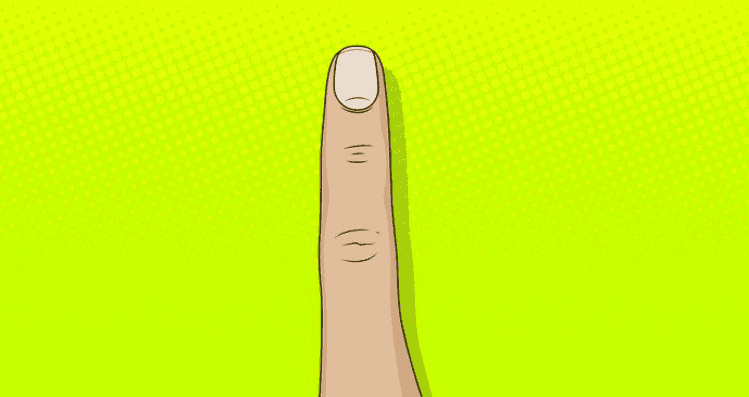 Voici ce que dit la forme de votre doigt sur votre personnalit&eacute;