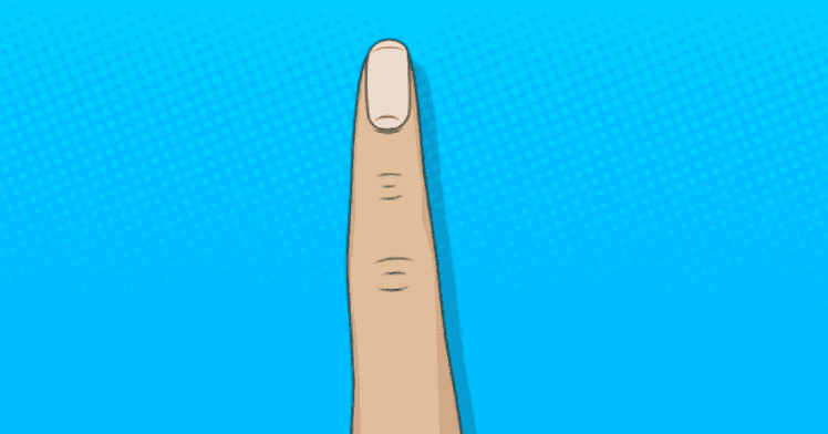 Voici ce que dit la forme de votre doigt sur votre personnalit&eacute;