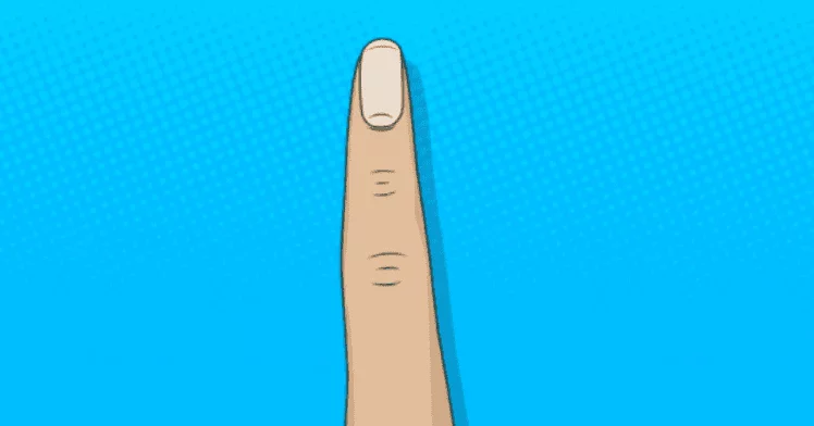 Voici ce que dit la forme de votre doigt sur votre personnalité