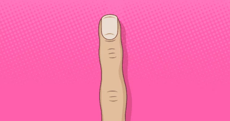 Voici ce que dit la forme de votre doigt sur votre personnalité