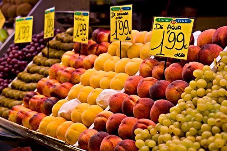 Prix des fruits