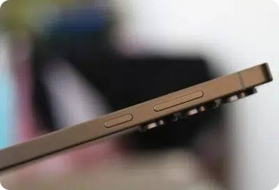 Configuration des boutons latéraux pour la photographie sur smartphone