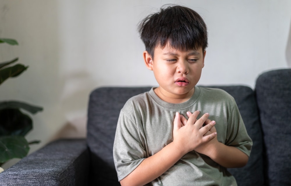 Douleur thoracique chez une jeune femme