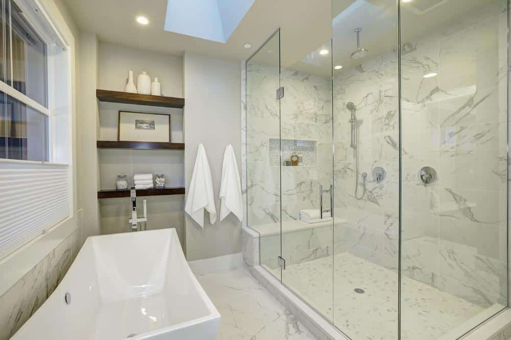 Nettoyage de douche