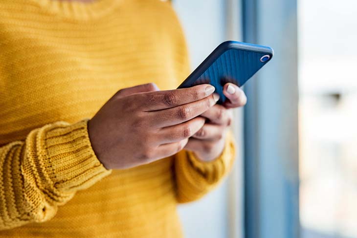 Un smartphone - source : spm