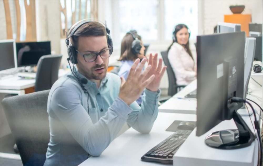 Centre d’appels – source : spm