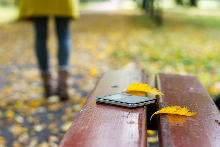 Téléphone perdu – source : spm