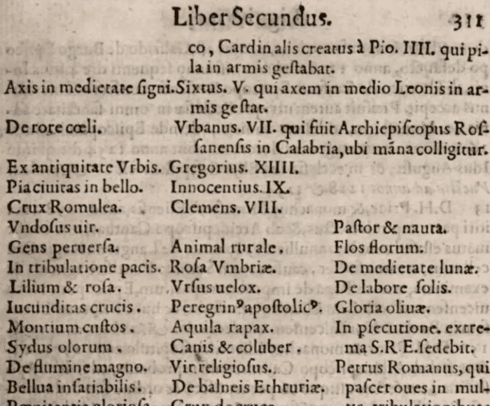 Illustration symbolique de la prophétie