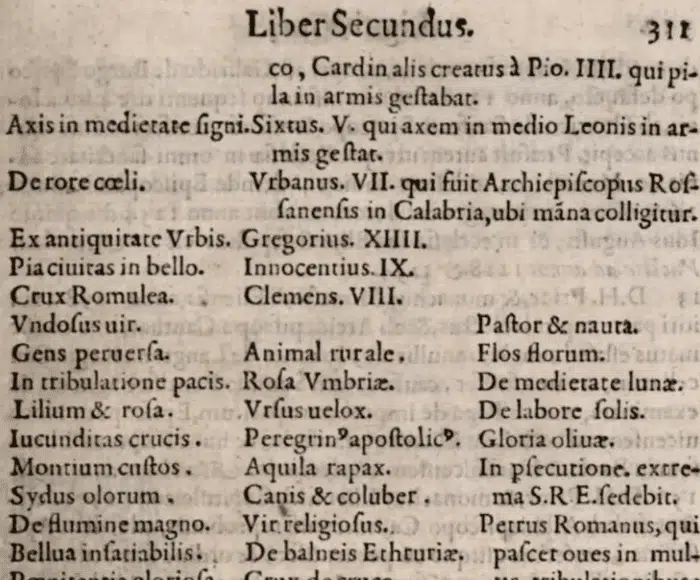 Illustration symbolique de la prophétie