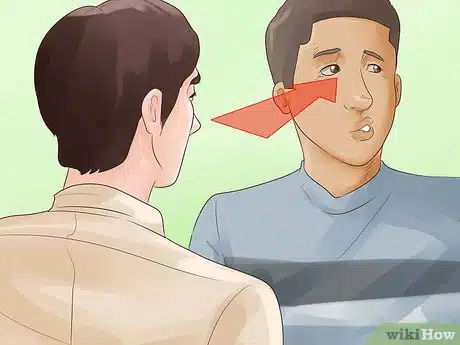 Langage corporel fermé et défensif entre deux personnes